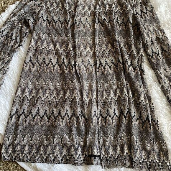 Chico’s Travelers Open Front Knit Cardigan Womens Size Medium - Picture 4 of 6